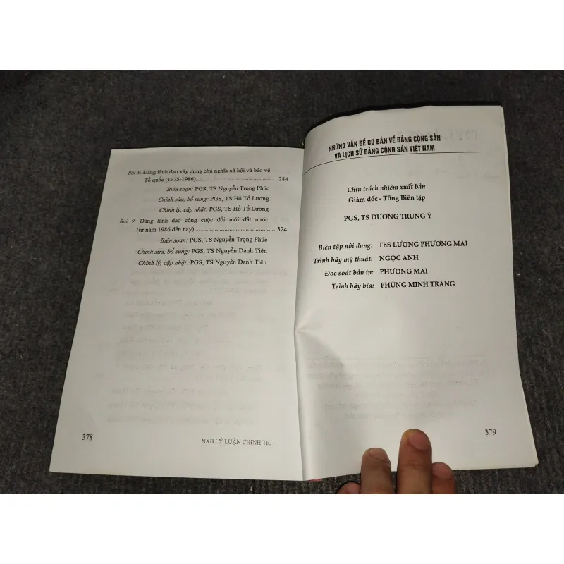 NHỮNG VẤN ĐỀ CƠ BẢN VỀ ĐẢNG CỘNG SẢN VÀ LỊCH SỬ ĐẢNG CỘNG SẢN VIỆT NAM 993000