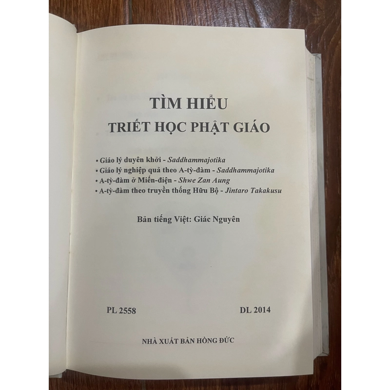 Tìm hiểu Triết học Phật Giáo  (t4) 508338
