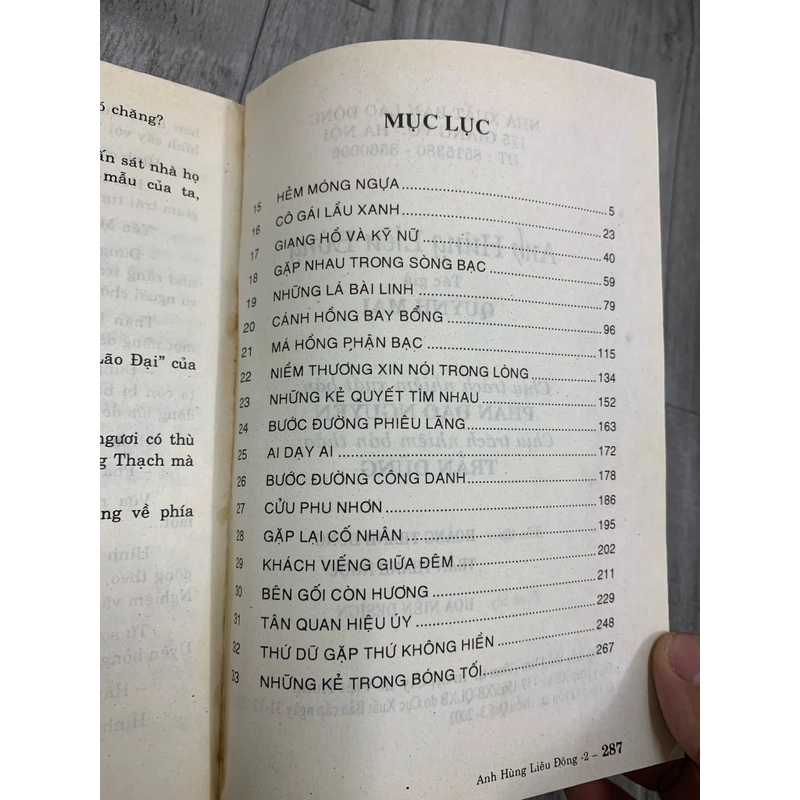 Anh hùng liêu đông. Bộ 3 tập. 4a2 538040