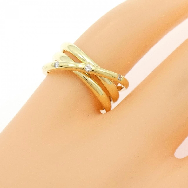 Nhẫn hồng ngọc K18YG 0.03CT - Hàng hiệu Authentic 847382