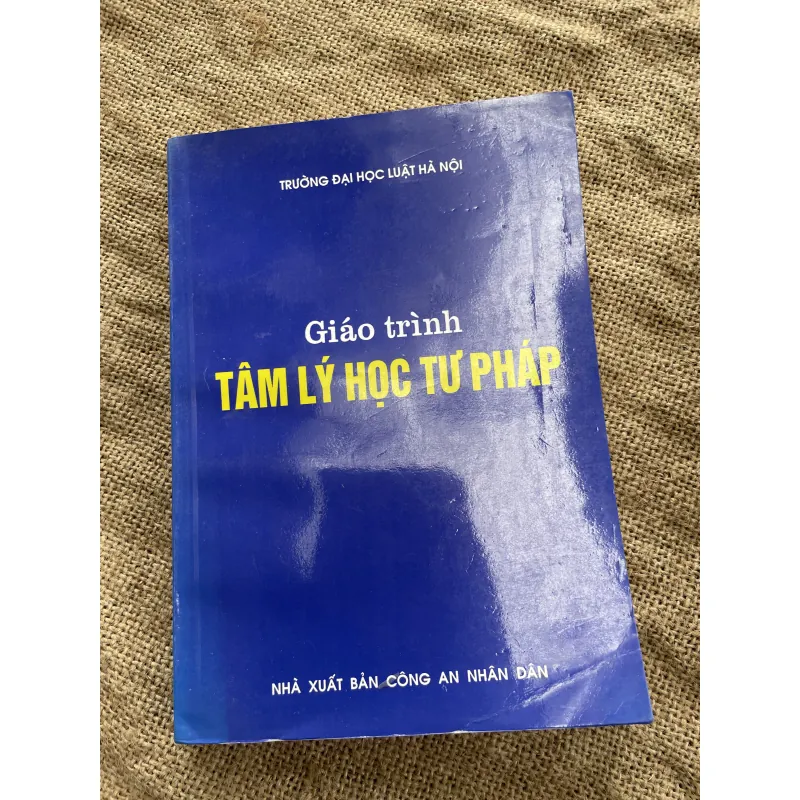 Tâm lý học tư pháp -315 trang  937448
