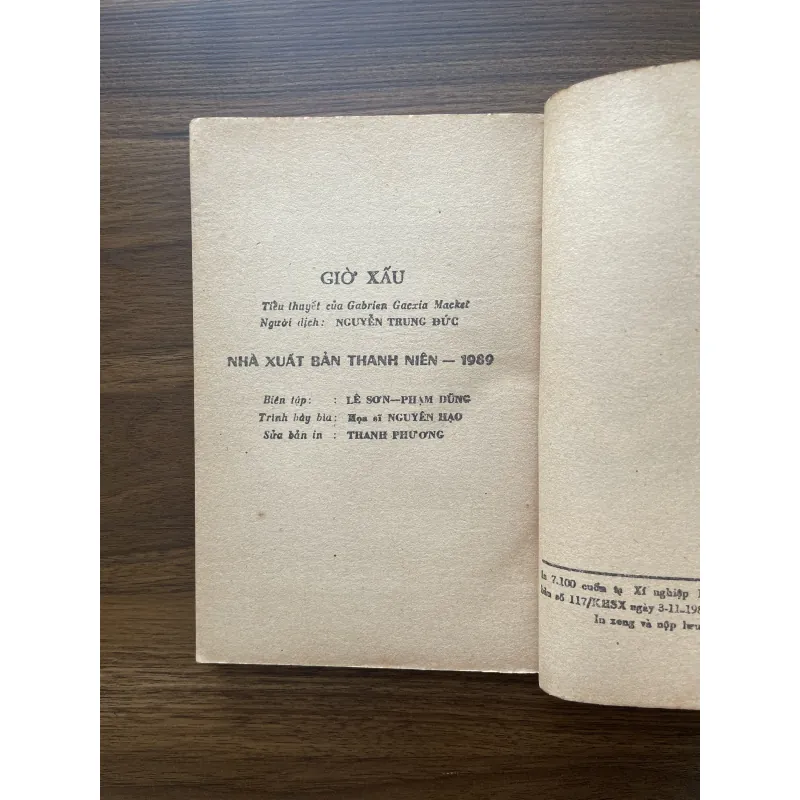 Giờ xấu - Gabriel Garcia Marquez 989842