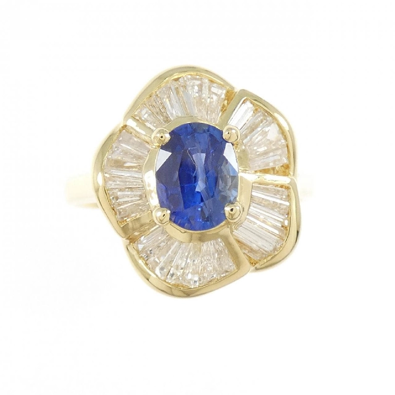 Nhẫn Sapphire 18KYG 0.96CT 669496
