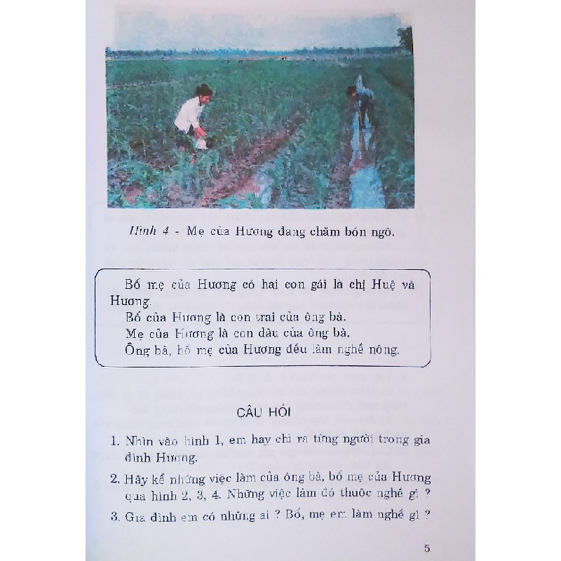 Cuốn scan in màu lại Tự nhiên và Xã hội lớp 2 xưa 15092