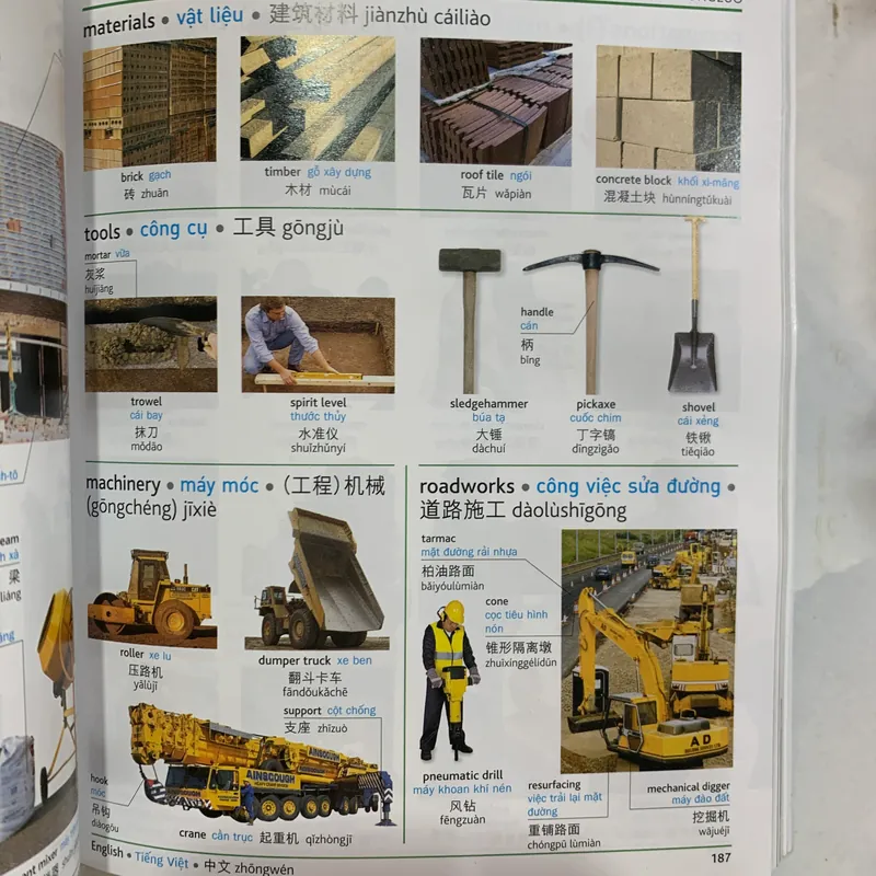 ENGLISH VIETNAMESE CHINESE TRILINGUAL DICTIONARY (TỪ ĐIỂN BA NGÔN NGỮ ANH VIỆT TRUNG) 688176