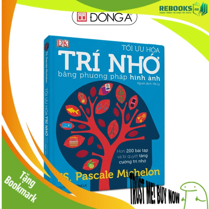 (TẶNG BOOKMARK) Tối ưu hóa trí nhớ bằng phương pháp hình ảnh Sách thiếu nhi 954274