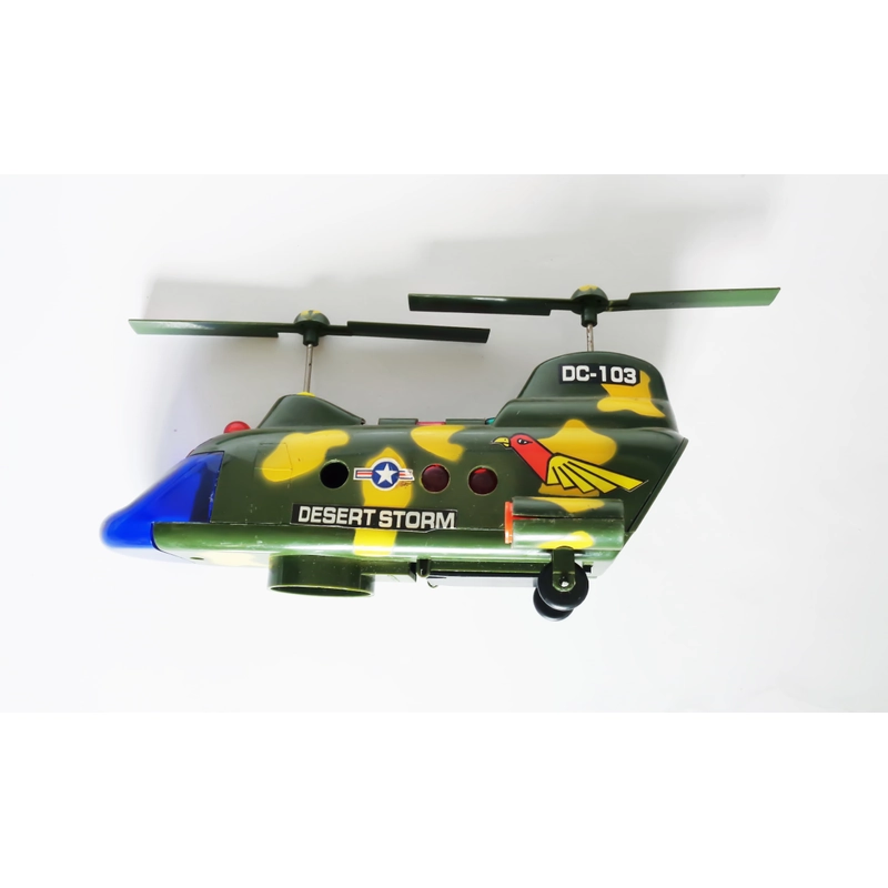 Xác rỗng máy bay trực thăng đồ chơi Desert Storm DC-103 xưa thế hệ 8x, 9x 442876