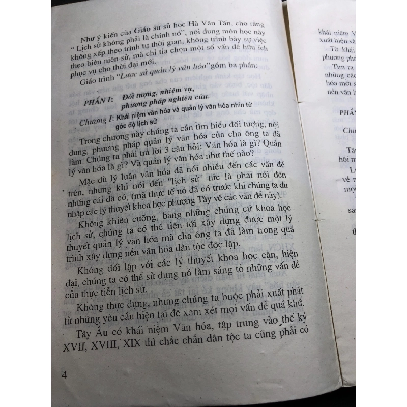 Lược sử quản lý văn hóa ở Việt Nam mới 60% ố nặng ẩm có dấu mộc và viết nhẹ trang đầu 1998 Hoàng Sơn Cường HPB0906 SÁCH LỊCH SỬ - CHÍNH TRỊ - TRIẾT HỌC 914925