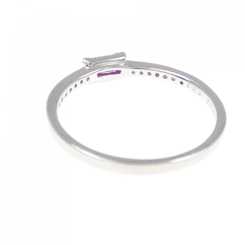 Nhẫn Ruby K18WG 0.12CT 667976