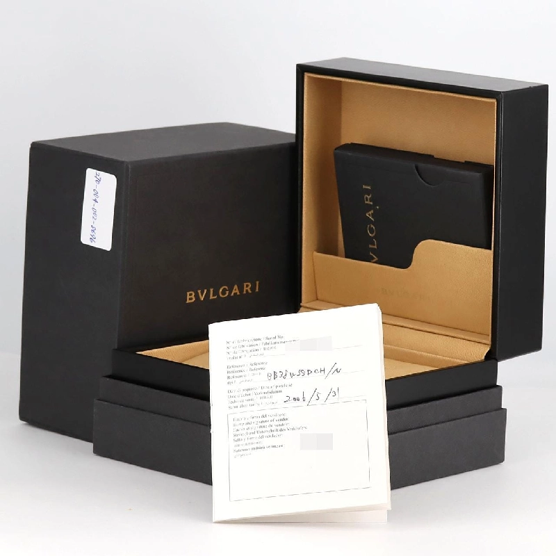 Bulgari Bulgari Bulgari Chronograph BB38SSCH/BB38WSSDCH/AT SS tự động - Hàng hiệu chính hãng 888924