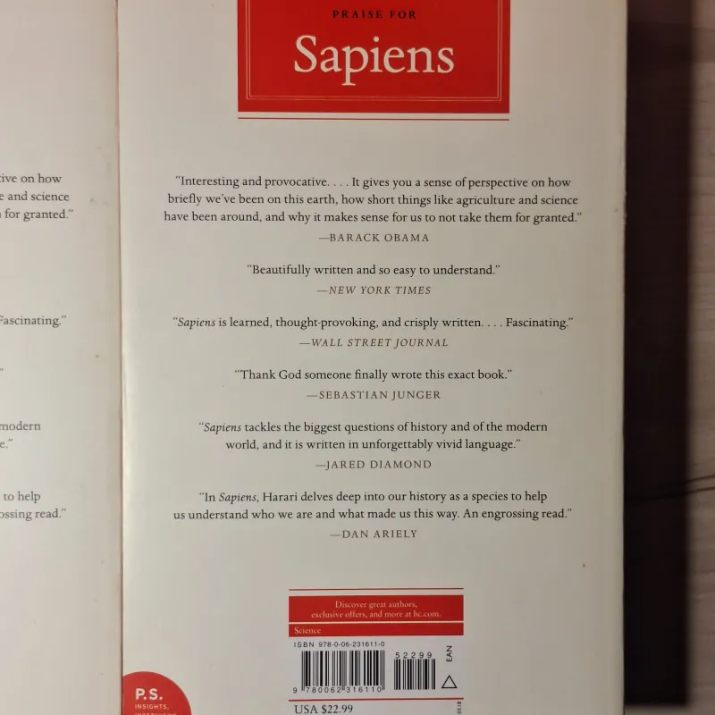 Yuval Noah Harari - Sapiens: A Brief History of Humankind (bản in màu) 933931