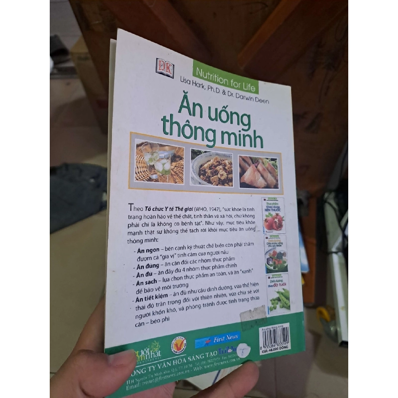 Ăn uống thông minh - Lisa Hark - Ph. D. - Dr. Darwin Deen SỨC KHỎE - THỂ THAO HCM1008 924441
