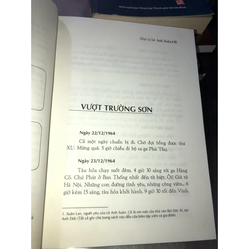 Nhật ký Lê Anh Xuân  999358
