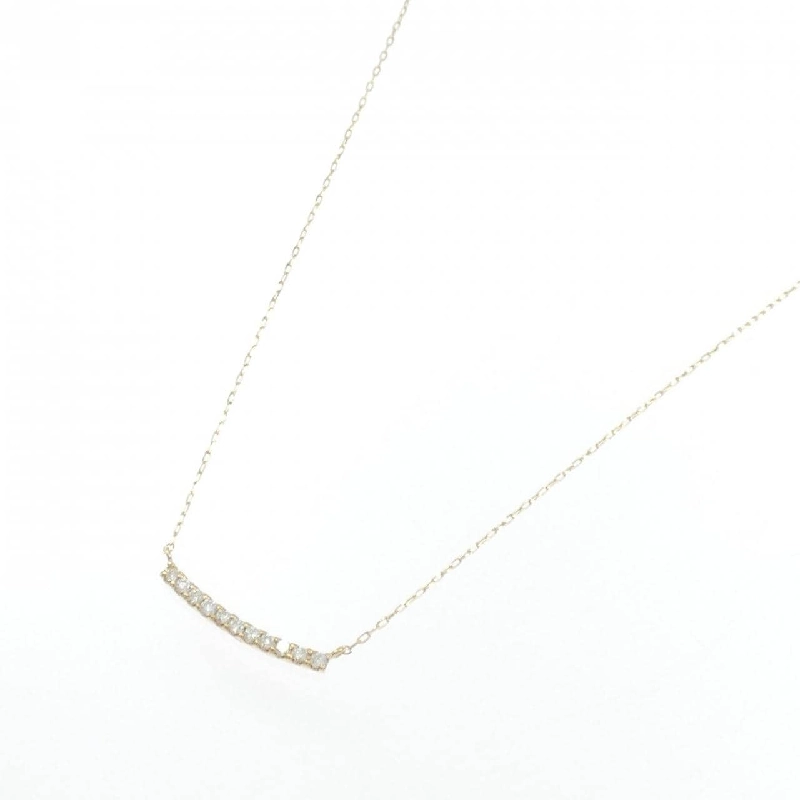 K18YG Dây chuyền kim cương 0.10CT - Hàng hiệu Chính hãng 856522