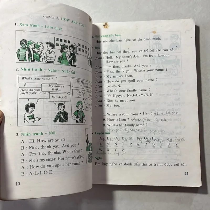 Tiếng Anh dùng cho học sinh tiểu học quyển 2 (2 cuốn) - 1998s/2001s 796984
