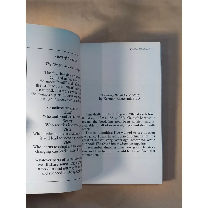 Who Moved My Cheese - Spencer Johnson 999211