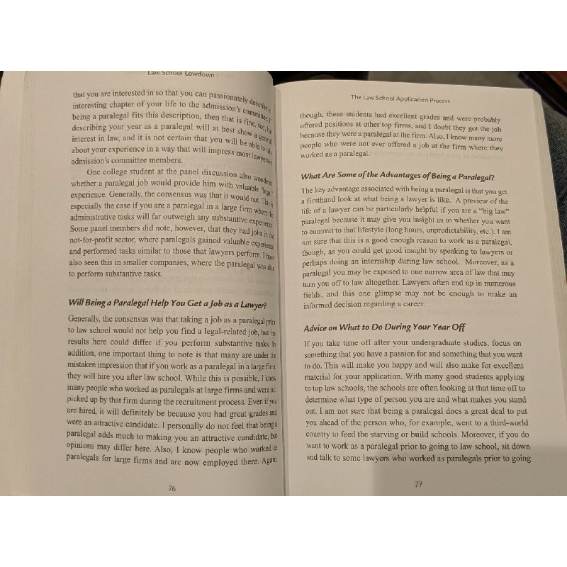 Law School Low down - Scott 746529