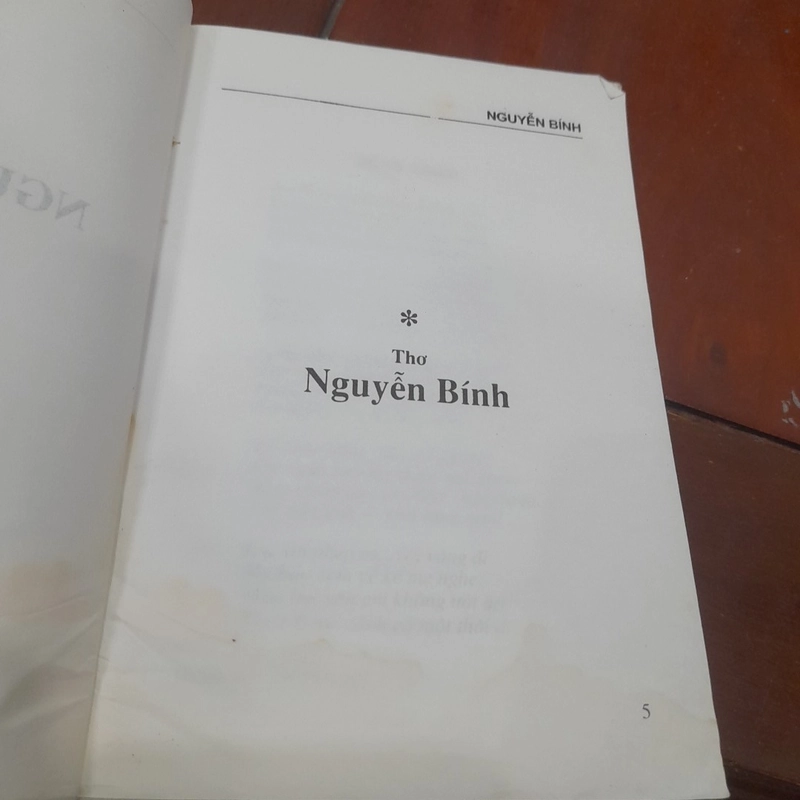 NGUYỄN BÍNH Thơ và Đời 497972