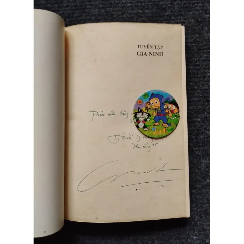 Tuyển tập Gia Ninh- chữ ký 1011252