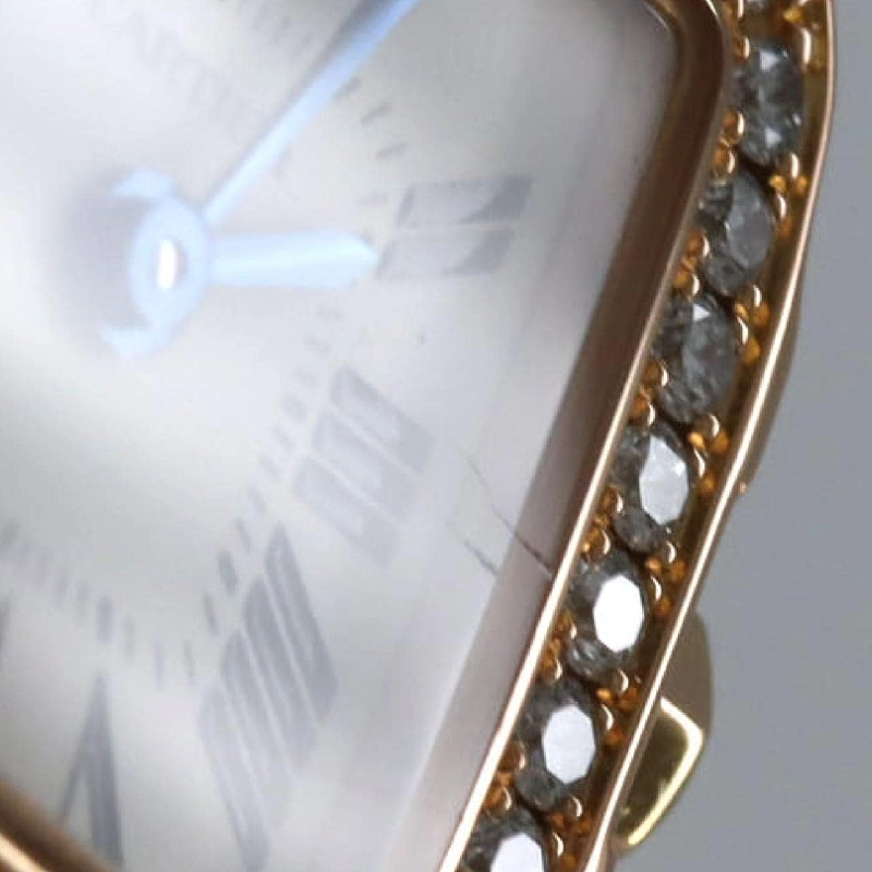 Cartier Mini Santos de Mademoiselle PG/D WF9011Z8 PG･RG Quartz - Hàng hiệu Authentic 875167