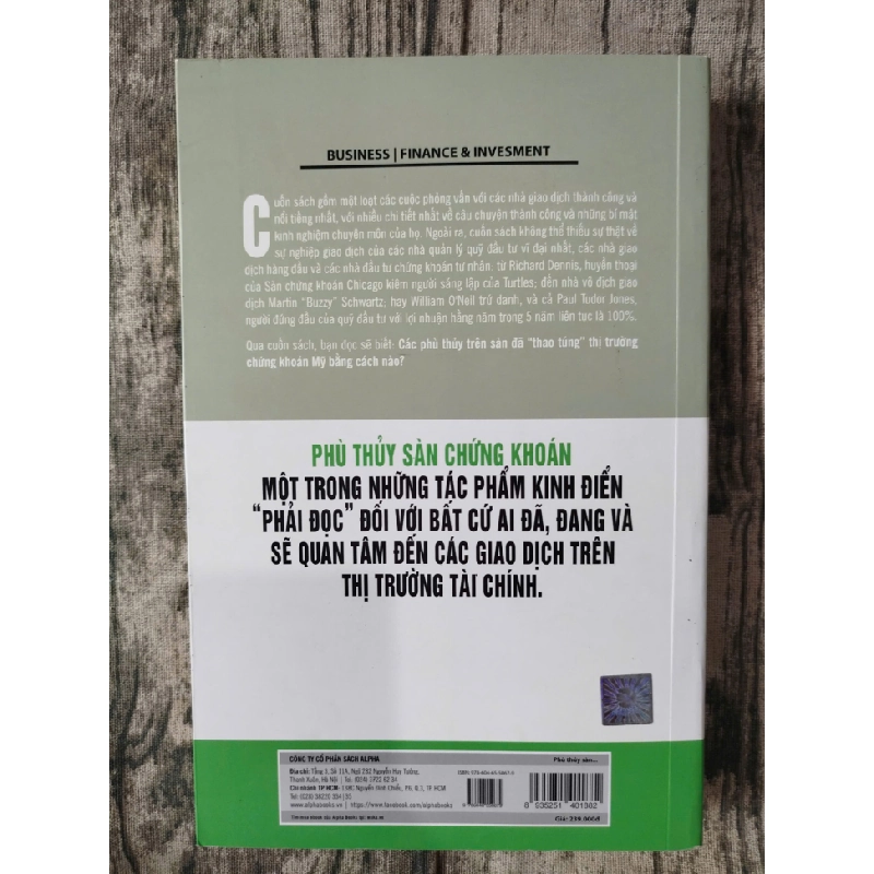 Phù thủy sàn chứng khoán - Thế hệ mới Jack D.Schwager TSTK1908 KINH TẾ - TÀI CHÍNH - CHỨNG KHOÁN 339464