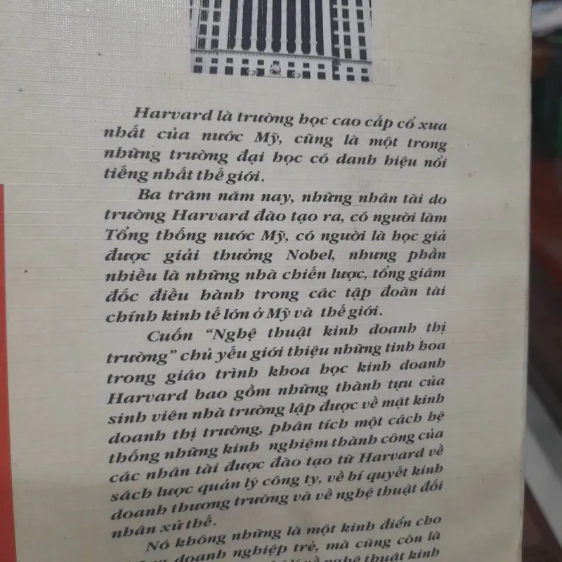 Nghệ thuật kinh doanh thị trường Harvard 1030687