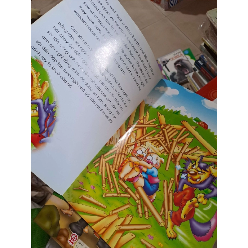 13 cuốn truyện cổ song ngữ Anh Việt NXB Giáo Dục eztalk - 2008 mới 90% - - HCM3012 924395