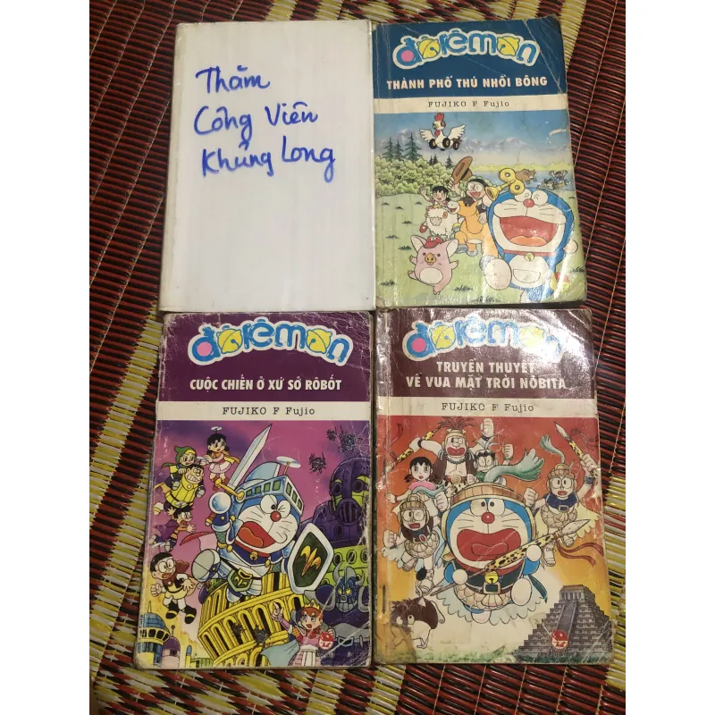 Truyện tranh Doremon - Doremon truyện dài - combo 4 tập k trùng 1024099