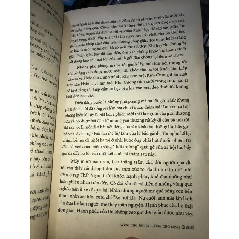 Sống cho người sống cho mình  1006870