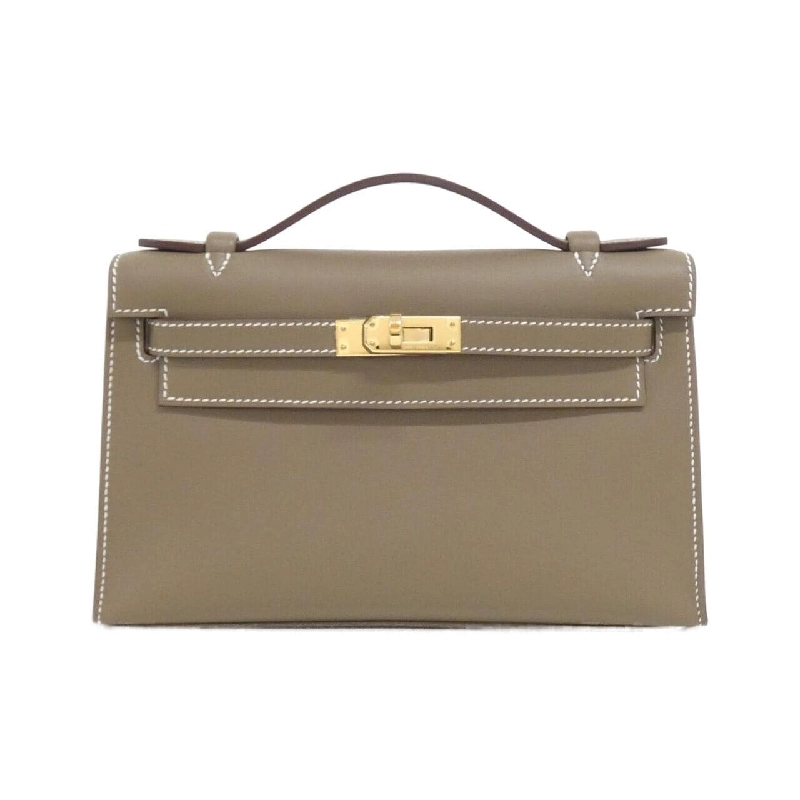 【Sản phẩm chưa sử dụng】Túi xách Hermes Pochette Kelly MINI 049417CC 618244