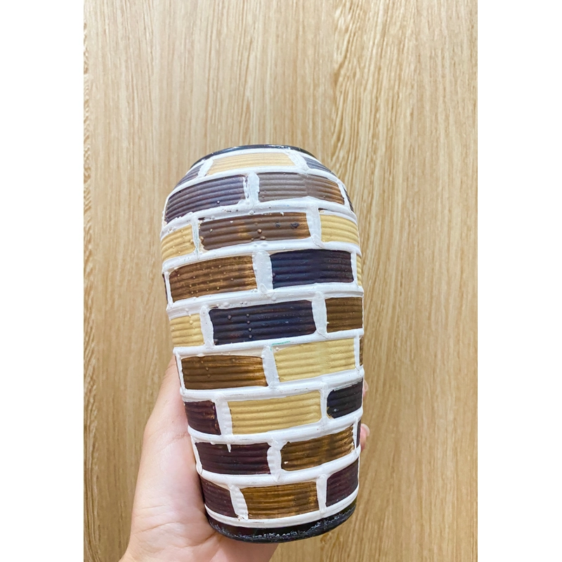 SET 2 BÌNH BÁT TRÀNG MÀU ARTISTIC *KÍCH THƯỚC 19 X 10CM *TẶNG QUÀ 0Đ *FREESHIP 323106