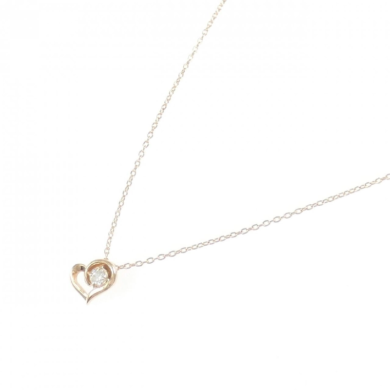 K10PG Dây chuyền kim cương hình trái tim 0.07CT - Hàng hiệu Chính hãng 858137