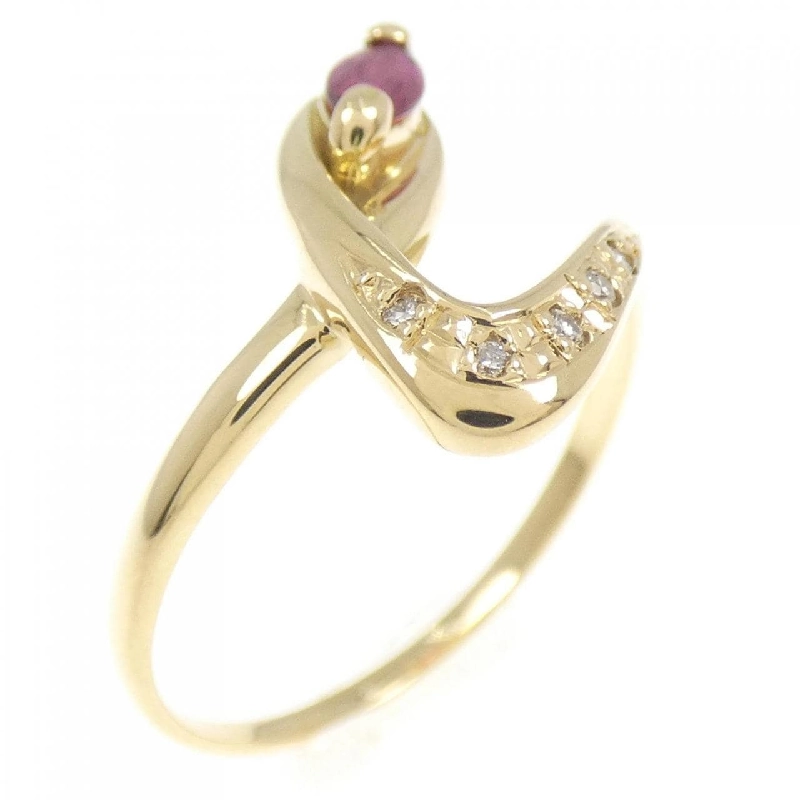 Nhẫn Ruby K18YG - Hàng hiệu Chính hãng 851853