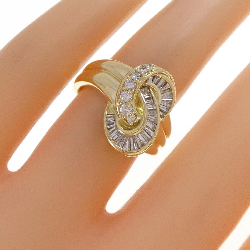 Nhẫn kim cương K18YG 0.55CT - Hàng hiệu Chính hãng 850670