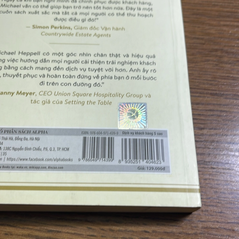 Dịch vụ khách hàng 5 sao Michael Heppell 508987