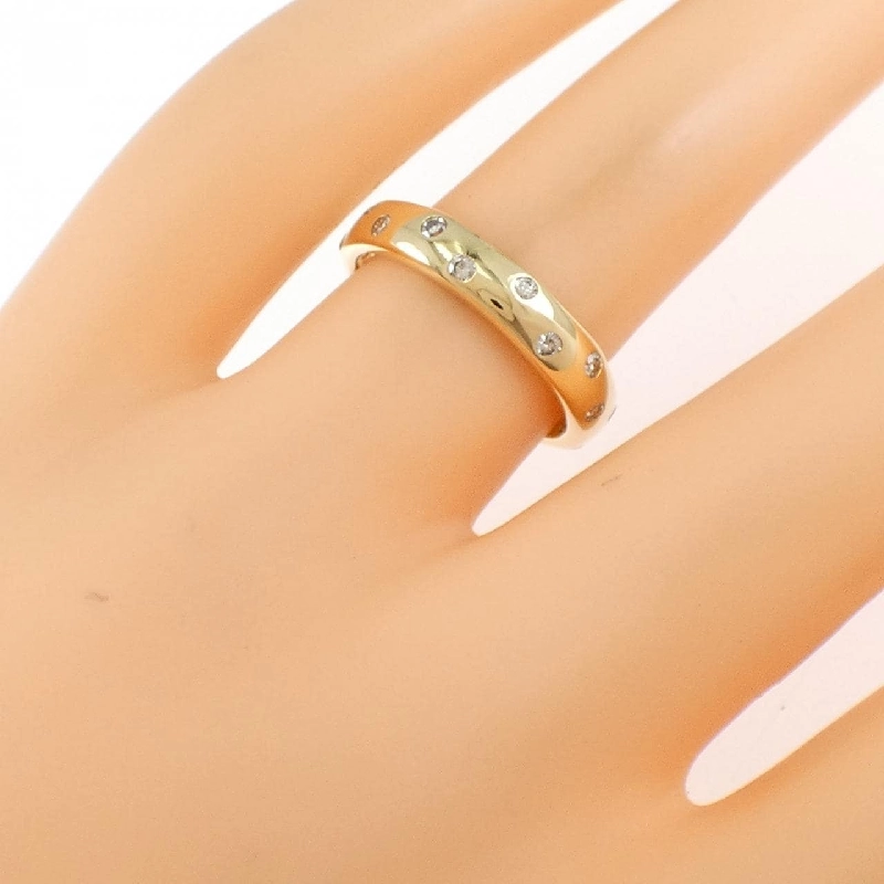 Nhẫn kim cương K18YG 0.21CT 669529