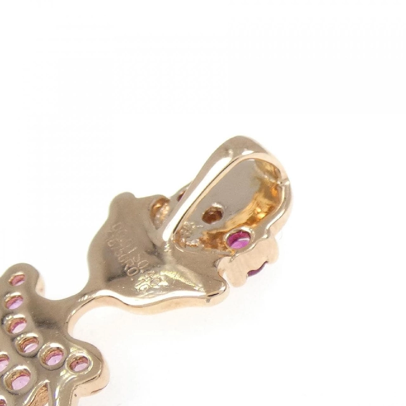 K18PG Mặt dây chuyền đá màu - Hàng hiệu Chính hãng 866829