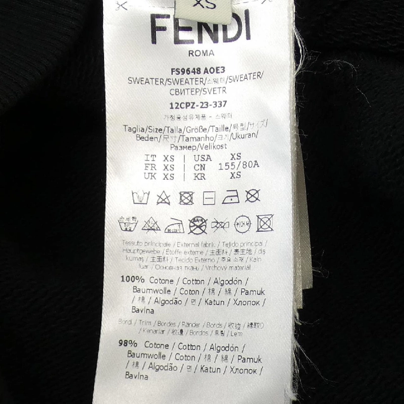 【Mã giảm giá】FENDI Sweater 641080