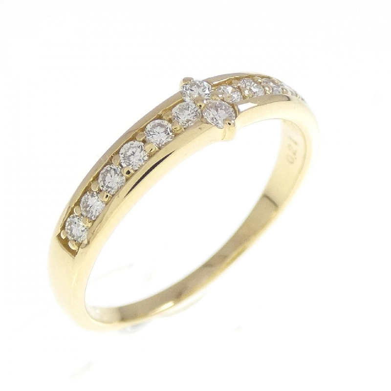 Nhẫn kim cương K18YG 0.21CT 667218