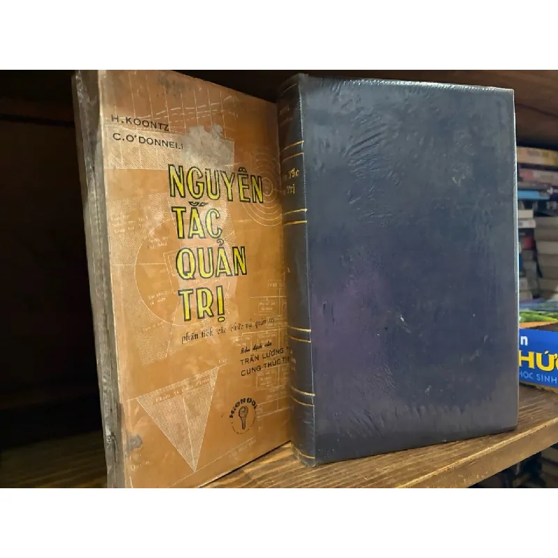 NGUYÊN TẮC QUẢN TRỊ ( BỘ 2 QUYỂN ) - HAROLD KOONTZ VÀ CYRIL O'DONNELL- TRẦN LƯƠNG NGỌC DỊCH 183486