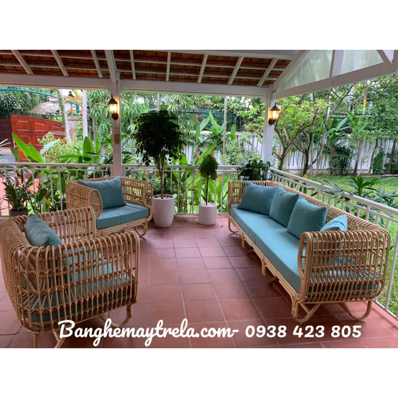 Sofa mây nữ hoàng phòng khách 706905