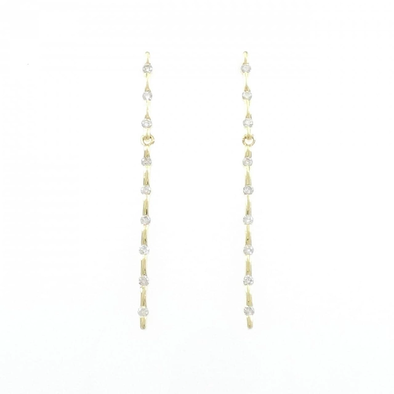 K18YG Bông tai kim cương 0.30CT - Hàng hiệu Chính hãng 862958