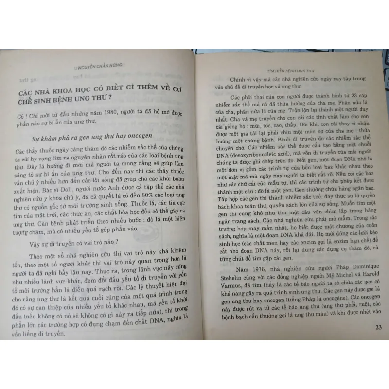 TÌM HIỂU BỆNH UNG THƯ - NGUYỄN CHẤN HÙNG 589063