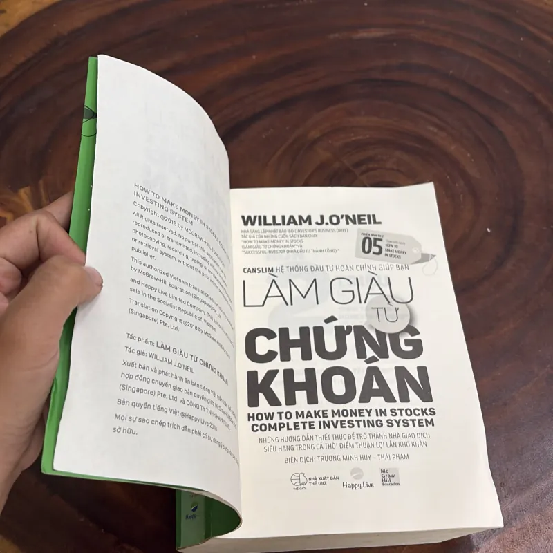 [Gáy Bị Bè] - II Chứng Khoán: Làm Giàu Từ Chứng Khoán - WILLIAM J. O’NEIL - 2019 989512