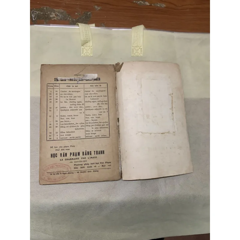 PHÁP VĂN TRUNG HỌC ĐỆ LỤC - CAO VĂN PHÁI-  739012