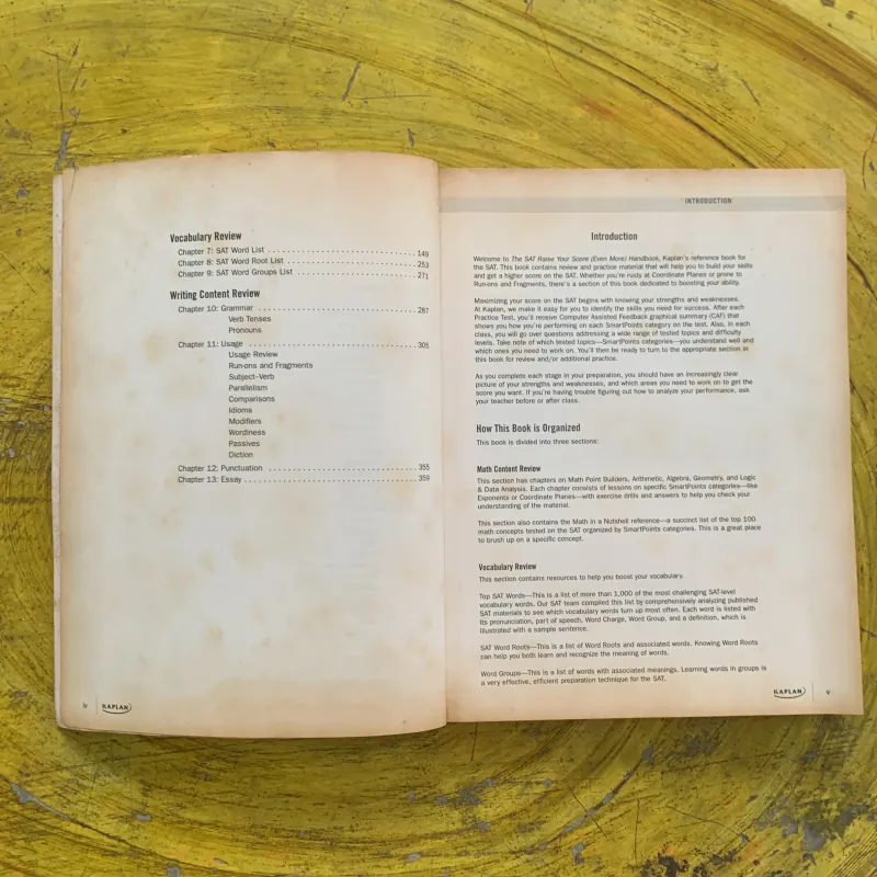 SAT RAISE YOUR SCORE ( EVEN MORE) HANDBOOK 1022754