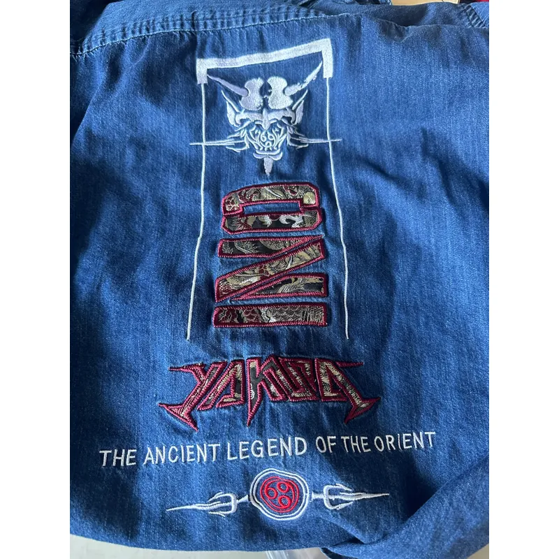 Áo jean denim Nhật 739674