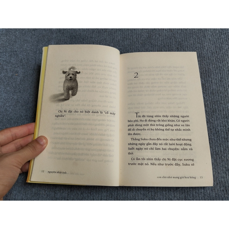 CON CHÓ NHỎ MANG GIỎ HOA HỒNG - NGUYỄN NHẬT ÁNH 552762