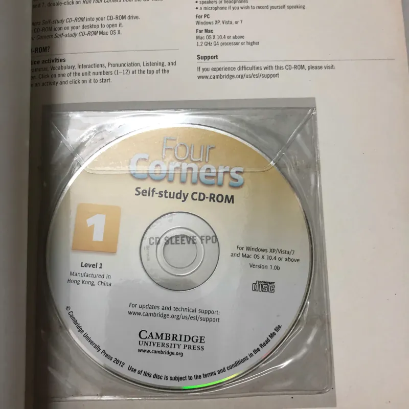 Four Corners (Student's Book 1A, 1B) - Jack C. Richards, David Bohlke - Sách học tiếng Anh 659447