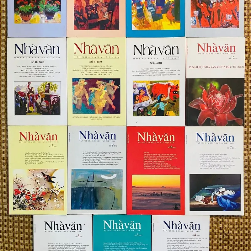 Tạp Chí Nhà Văn - 59 số không trùng 564067